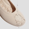 image:imageVIVAIA Claire Walker Womens Flats Round Toe Slip On Walking Flat Shoe with Arch Support Comfortable Lightweight Ballet Flats for DailyAlmondfunctional