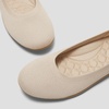 image:imageVIVAIA Claire Walker Womens Flats Round Toe Slip On Walking Flat Shoe with Arch Support Comfortable Lightweight Ballet Flats for DailyAlmondfunctional