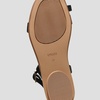 image:imageVIVAIA Derorice Womens Ring Toe Metal Flat Sandals Summer Slipon Square Open Toe NonSlip Vocation SandalsBlack Antique Weave