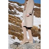 image:imageVIVAIA Eduarda Womens Wool Knee High Boots Round Toe Platform Wedge Chunky Boots Comfortable Warm for Fall WinterOatmilk