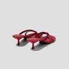 image:imageVIVAIA Emeline Round Toe Kitten Heel SandalsRub Red