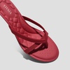image:imageVIVAIA Emeline Round Toe Kitten Heel SandalsRub Red