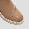 image:imageVIVAIA Everly Womens Ankle Boots RoundToe Slip On Booties 236 Chunky Platform Wedge Heel Water Repellent Upper AntiSlip Outsole Comfortable for Winter amp Fall Daily OutfitBrown