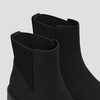 image:imageVIVAIA Everly Womens Ankle Boots RoundToe Slip On Booties 236 Chunky Platform Wedge Heel Water Repellent Upper AntiSlip Outsole Comfortable for Winter amp Fall Daily OutfitBlack