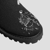 image:imageVIVAIA Filipa Womens Stretchy Wool Knee High Boots Round Toe Lug Sole Water Repellent Warm Winter Boots for Women DressBlack Wool