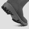 image:imageVIVAIA Filipa Womens Stretchy Wool Knee High Boots Round Toe Lug Sole Water Repellent Warm Winter Boots for Women DressGrey Wool