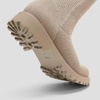image:imageVIVAIA Filipa Womens Stretchy Wool Knee High Boots Round Toe Lug Sole Water Repellent Warm Winter Boots for Women DressWarm Taupe Wool
