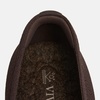 image:imageVIVAIA Franata Womens Platform Penny Loafers FauxShearling Knit SlipOn ShoesDark Chocolate