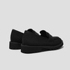 image:imageVIVAIA Francesca Womens RoundToe Platform Chunky Heel LoafersBlack