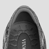 image:imageVIVAIA Francesca Womens RoundToe Platform Chunky Heel LoafersRich Grey Plaid