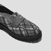 image:imageVIVAIA Francesca Womens RoundToe Platform Chunky Heel LoafersRich Grey Plaid