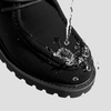image:imageVIVAIA Francis Womens Ankle Boots with Lug Sole Comfortable Moccasin Booties Round Toe Water Repellent for Women Daily OutfitBlack
