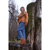 image:imageVIVAIA Francis Womens Ankle Boots with Lug Sole Comfortable Moccasin Booties Round Toe Water Repellent for Women Daily OutfitCaramel