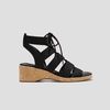 image:imageVIVAIA Heidi Round Toe Summer allmatch Strap Wedge SandalsBlack