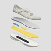image:imageVIVAIA Isabeli Womens Mary Jane Sneaker Flats Comfortable Round Toe Mesh NonSlip Arch Support Walking Flat ShoesSpot Natural Flower Grey