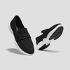 image:imageVIVAIA Ivana Womens Loafers Round Toe Walker Pro Hybrid Penny Casual Comfortable Slip onBlack