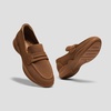image:imageVIVAIA Ivana Womens Loafers Round Toe Walker Pro Hybrid Penny Casual Comfortable Slip onCaramel