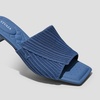 image:imageVIVAIA Jade Pro SquareToe Block Heel Sandals For Women Mules Slip on Dress Pumps Shoes Style With Arch SupportVintage Blue