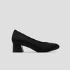 image:imageVIVAIA Julie Arch Pro Womens Almond Toe Block Heel Pumps Knit Upper Arch SupportBlack