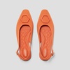 image:imageVIVAIA Kalina Mini SquareToe Slingback Elegant Flat SandalsApricot