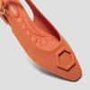 image:imageVIVAIA Kalina Mini SquareToe Slingback Elegant Flat SandalsApricot