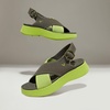 image:imageVIVAIA Kara AdaptAll Sport Sandals For Women Dual Arch Support Ultra LightweightCamo Green Lime