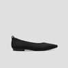 image:imageVIVAIA Kathleen Mini SquareToe Elegant FlatsBlack