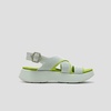 image:imageVIVAIA Kathy AdaptAll Sport Sandals for Women Max Cushioning Walking Sandals with Arch Support and Adjustable Heel StrapIce Flow Chai Green