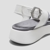 image:imageVIVAIA Kathy AdaptAll Sport Sandals for Women Max Cushioning Walking Sandals with Arch Support and Adjustable Heel StrapWhite Wood Ash