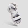 image:imageVIVAIA Kathy AdaptAll Sport Sandals for Women Max Cushioning Walking Sandals with Arch Support and Adjustable Heel StrapWhite Wood Ash