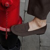 image:imageVIVAIA Kepler Loafers for Women Comfortable Slip on Work amp Casual FlatsAmber Brown