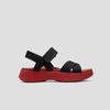image:imageVIVAIA Kiara Sport Sandals for Women Dual Arch support Ultra lightweight Comfortable FitBlack Ruby Red