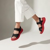 image:imageVIVAIA Kiara Sport Sandals for Women Dual Arch support Ultra lightweight Comfortable FitBlack Ruby Red