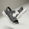 image:imageVIVAIA Kiara Sport Sandals for Women Dual Arch support Ultra lightweight Comfortable FitRich Grey Silver