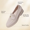 image:imageVIVAIA Liana Round Toe Classic Penny Comfortable LoafersBallet Blush