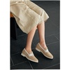 image:imageVIVAIA Liana Round Toe Classic Penny Comfortable LoafersNude Ivory