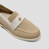 image:imageVIVAIA Liana Round Toe Classic Penny Comfortable LoafersNude Ivory