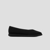 image:imageVIVAIA Mabel Womens Flat Shoes Comfortable SquareToe Slip on Casual Dress Flats with Arch Support AllDay Standing ShoeSolid Black Waterrpt