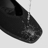 image:imageVIVAIA Mabel Womens Flat Shoes Comfortable SquareToe Slip on Casual Dress Flats with Arch Support AllDay Standing ShoeSolid Black Waterrpt