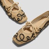 image:imageVIVAIA Makayla Square Toe Mesh Ballet Flats for Women Breathable RaffiaInspired Knit Shoes with Knot Detail Lightweight Comfortable Summer Travel FlatsNatural
