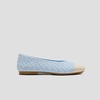 image:imageVIVAIA Margot 30 Newly Upgraded Womens Ballet Flats Comfortable SquareToe VCut Flats Casual Dress Washable Sustainable ShoesBlue Apricot Quilt