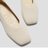 image:imageVIVAIA Margot 30 Newly Upgraded Womens Ballet Flats Comfortable SquareToe VCut Flats Casual Dress Washable Sustainable ShoesCream Ivory