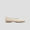 image:imageVIVAIA Margot 30 Newly Upgraded Womens Ballet Flats Comfortable SquareToe VCut Flats Casual Dress Washable Sustainable ShoesCream Ivory