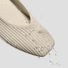 image:imageVIVAIA Margot Walker Air Ultra Lightweight Square Toe Flats for Women Comfortable Water Resistant Machine Washable Breathable Ballet Walking ShoesBeige