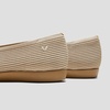 image:imageVIVAIA Margot Walker Womens Flats Lightweight Square Toe V Cut Ballet Flats Comfortable Casual Water Repellent Walking Flat ShoesAlmond Water Repellent