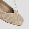 image:imageVIVAIA Margot Walker Womens Flats Lightweight Square Toe V Cut Ballet Flats Comfortable Casual Water Repellent Walking Flat ShoesAlmond Water Repellent