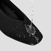 image:imageVIVAIA Margot Walker Womens Flats Lightweight Square Toe V Cut Ballet Flats Comfortable Casual Water Repellent Walking Flat ShoesBlack Water Repellent