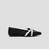 image:imageVIVAIA Marvis Crisscross Loafers PointedToe Comfortable Slip OnBlackpale Apricot