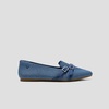image:imageVIVAIA Marvis Crisscross Loafers PointedToe Comfortable Slip OnDenimvintage