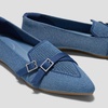 image:imageVIVAIA Marvis Crisscross Loafers PointedToe Comfortable Slip OnDenimvintage